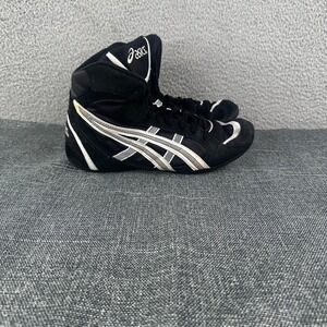 ASICS Medalist Black Wrestling Shoes Men's Size 11 Rulon Freek Vintage